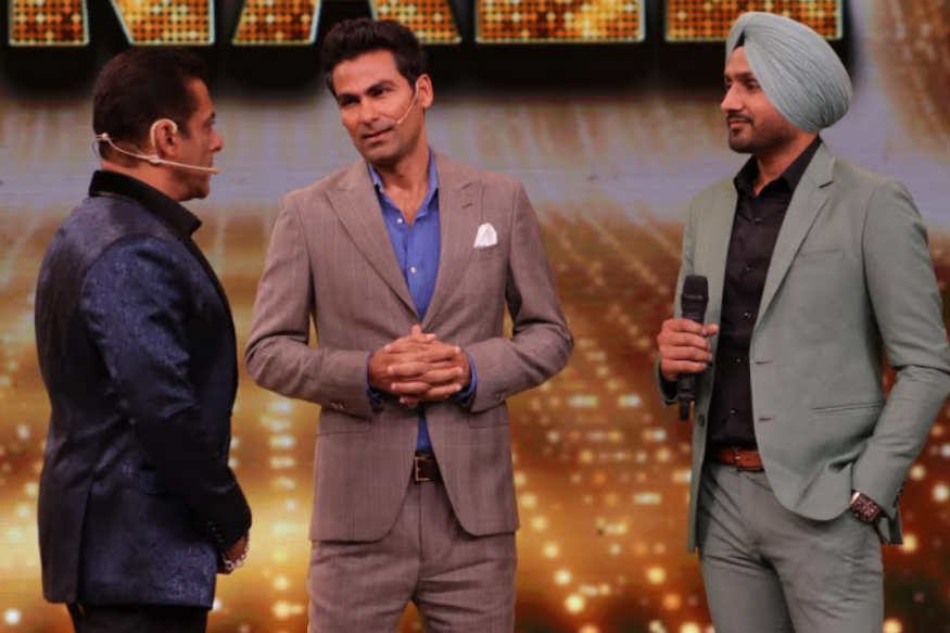 Harbhajan Singh, Salman Khan, and Mohammad Kaif | Instagram