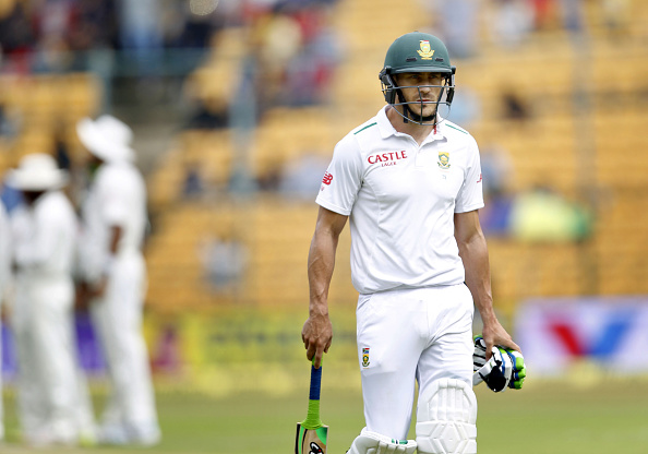 Faf du Plessis had amassed just 60 runs from seven innings during the 2015 India tour | Getty