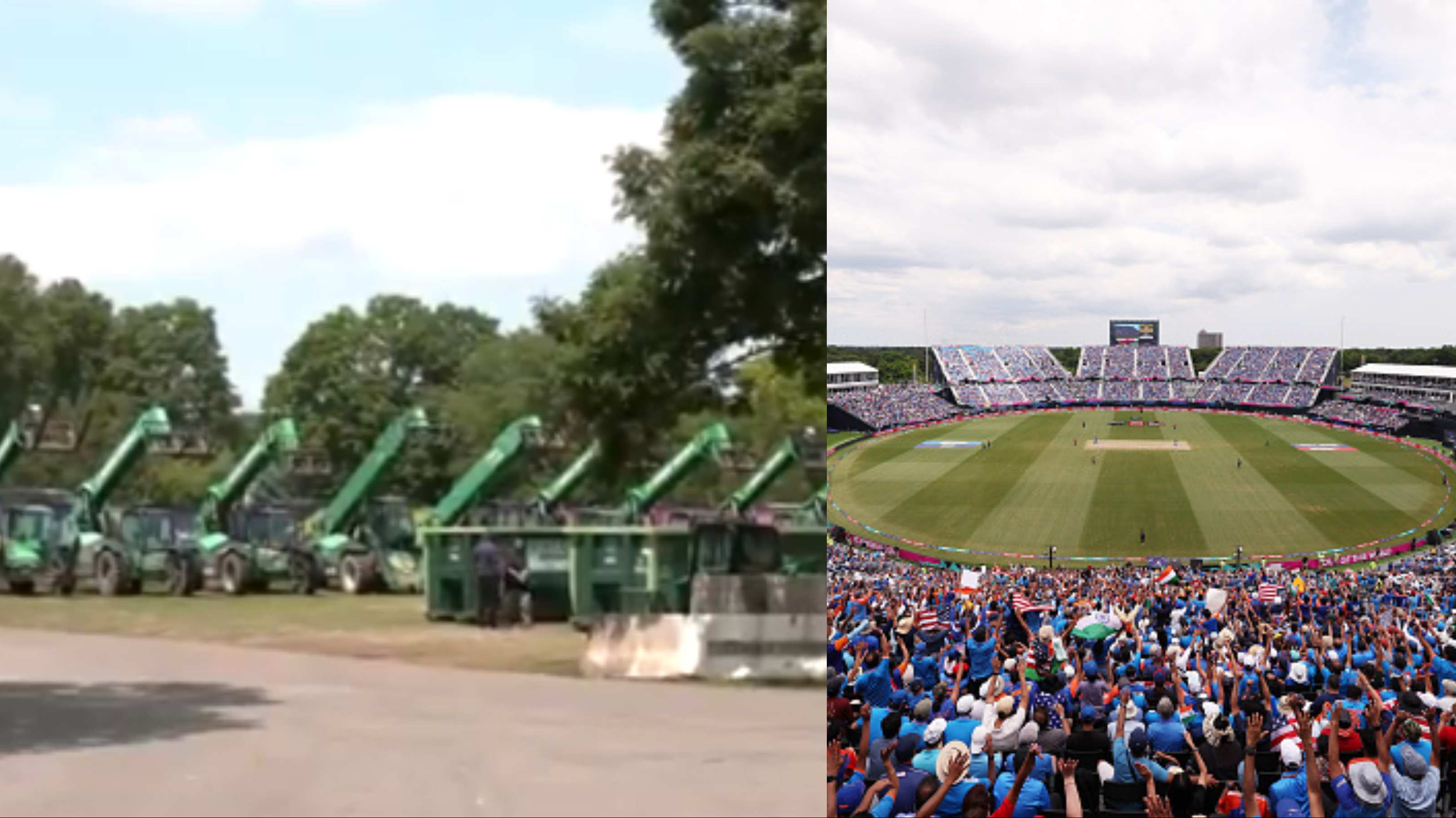 WATCH: Bulldozers lined-up to demolish New York's Nassau County ground; video goes viral