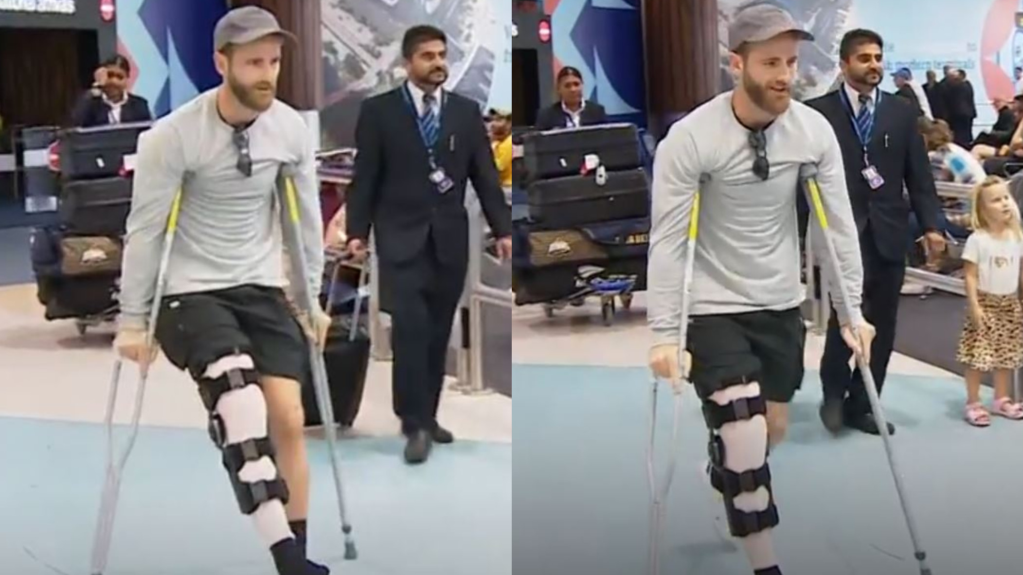 IPL 2023: WATCH- Kane Williamson reaches New Zealand; to meet specialists  for diagnosis on knee injury