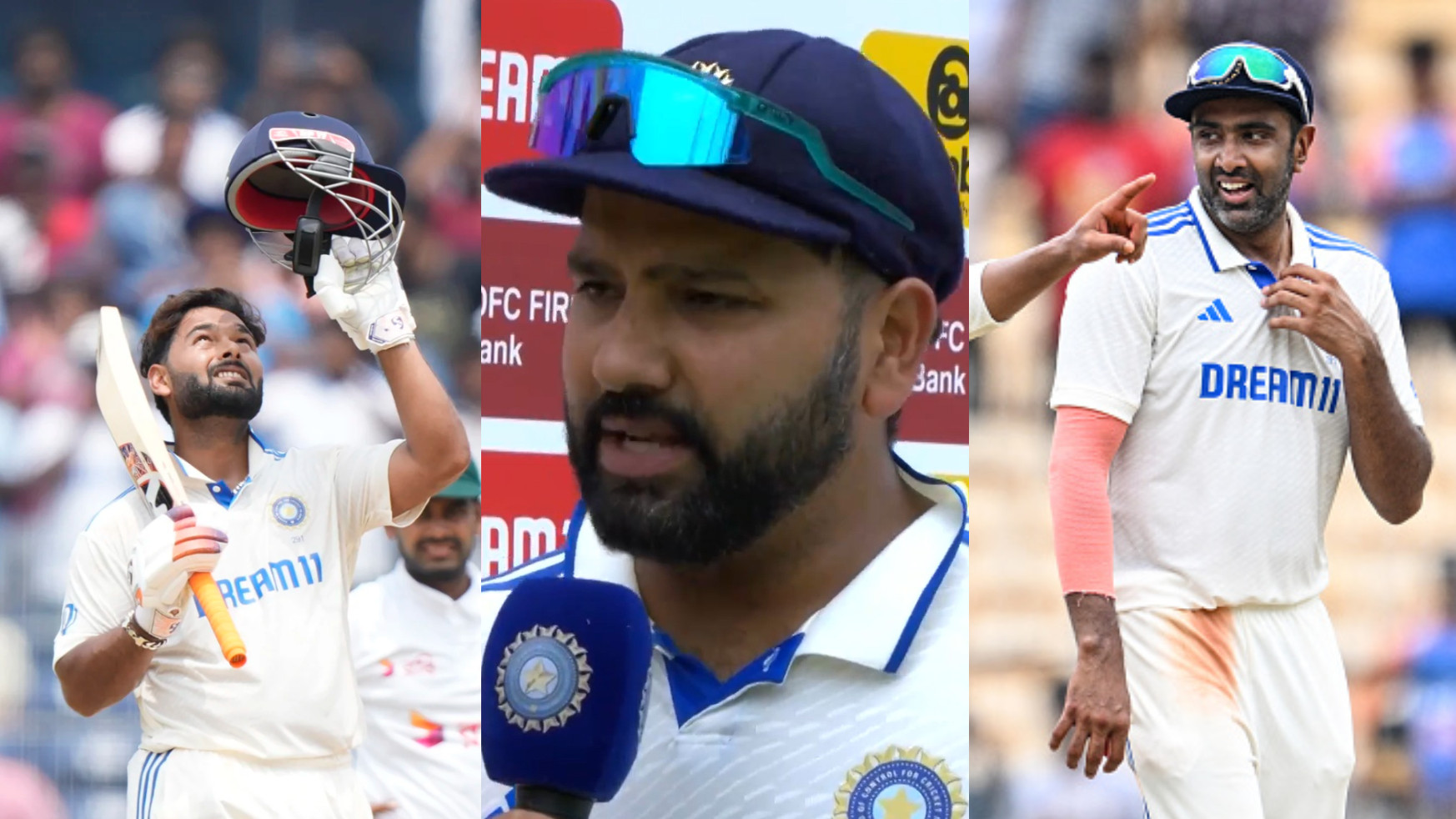 IND v BAN 2024: ‘A great win’- Rohit Sharma after India’s victory in 1st Test; praises Ashwin and Pant’s performances