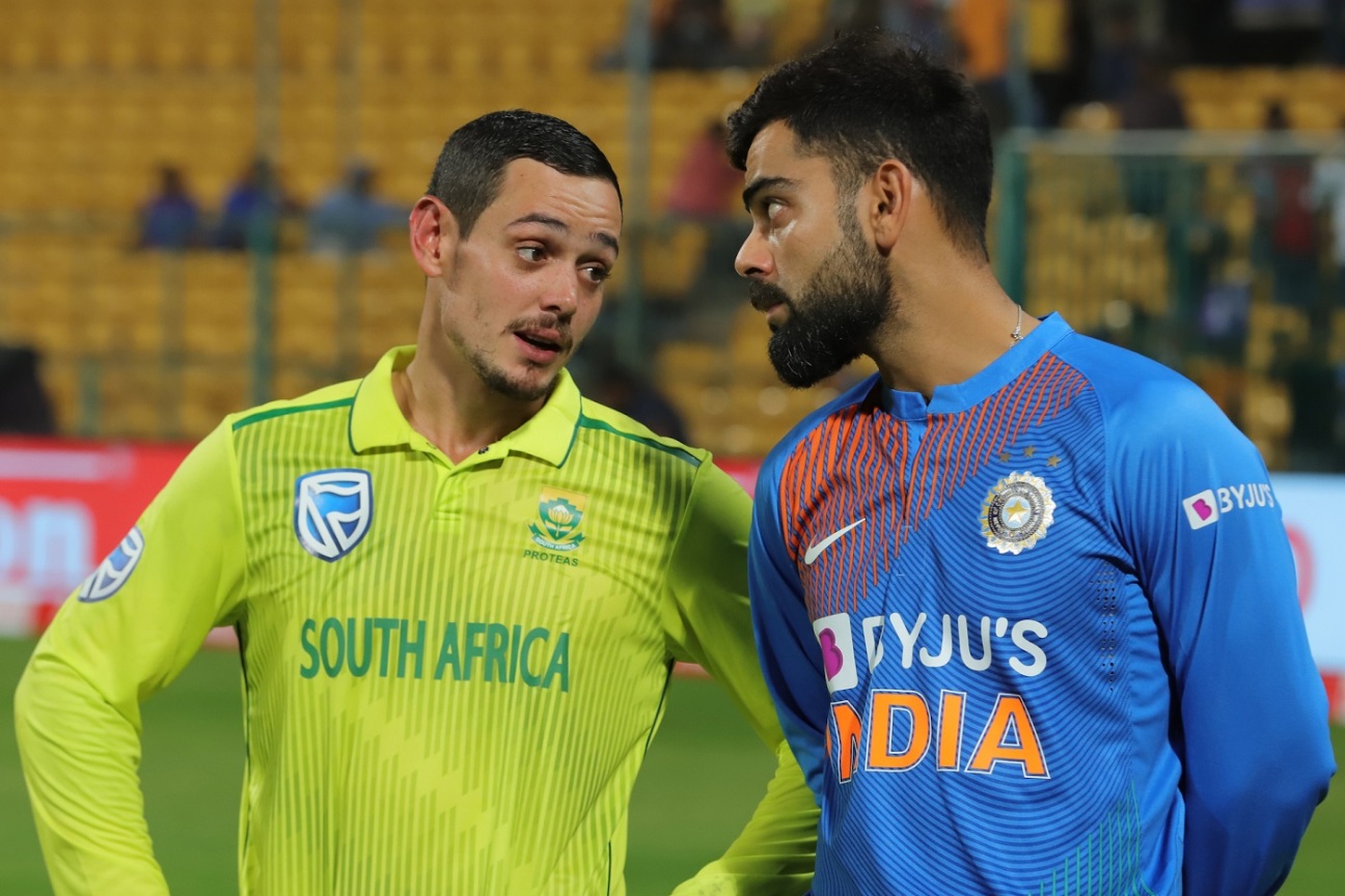 India and South Africa to play four T20Is at a later date | AFP
