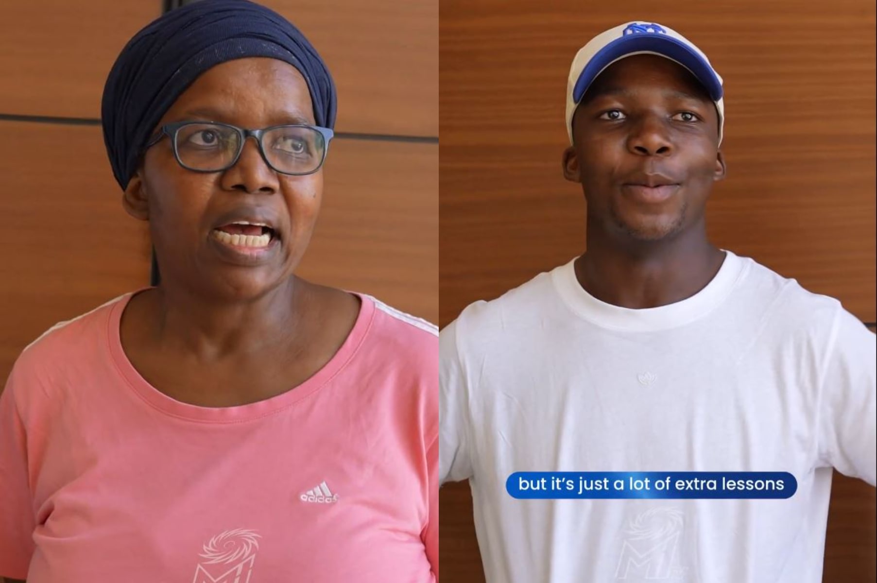 Kwena Maphaka joins MI squad for IPL 2024 and traveled with his mother | MI X