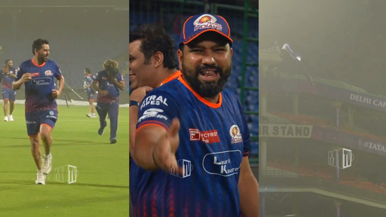 IPL 2025: WATCH- “Abe mera kya le raha hai”- Rohit Sharma scolds cameraperson as dust storm hits MI camp in Delhi
