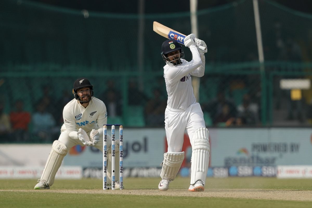 Shreyas Iyer hit a century on his Test debut against New Zealand | BCCI
