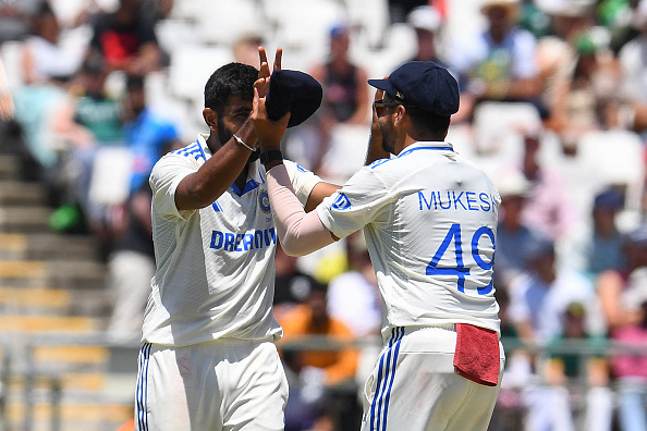 Jasprit Bumrah and Mukesh Kumar | Getty Images