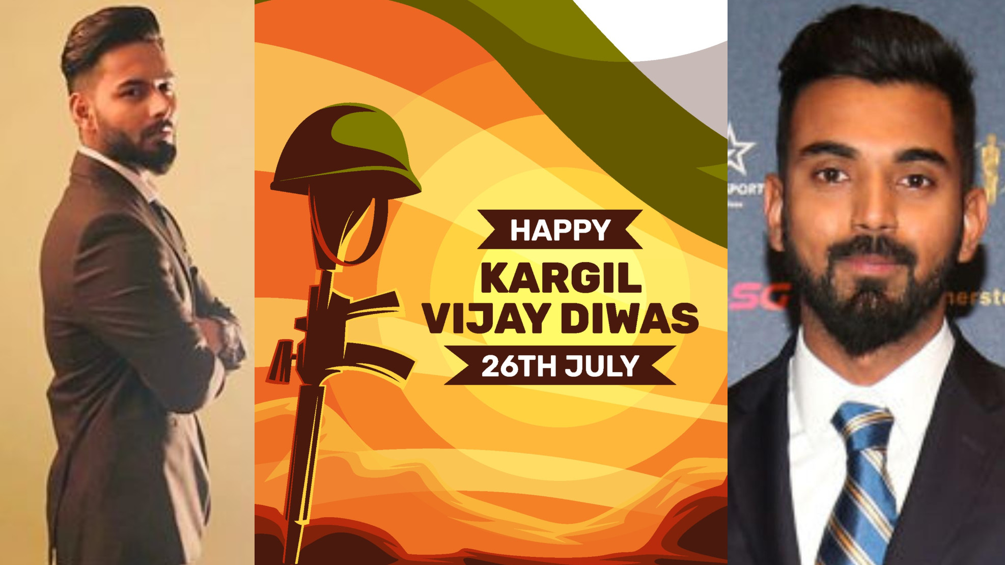 Indian cricketers pay rich tributes to Kargil War heroes on Vijay Diwas