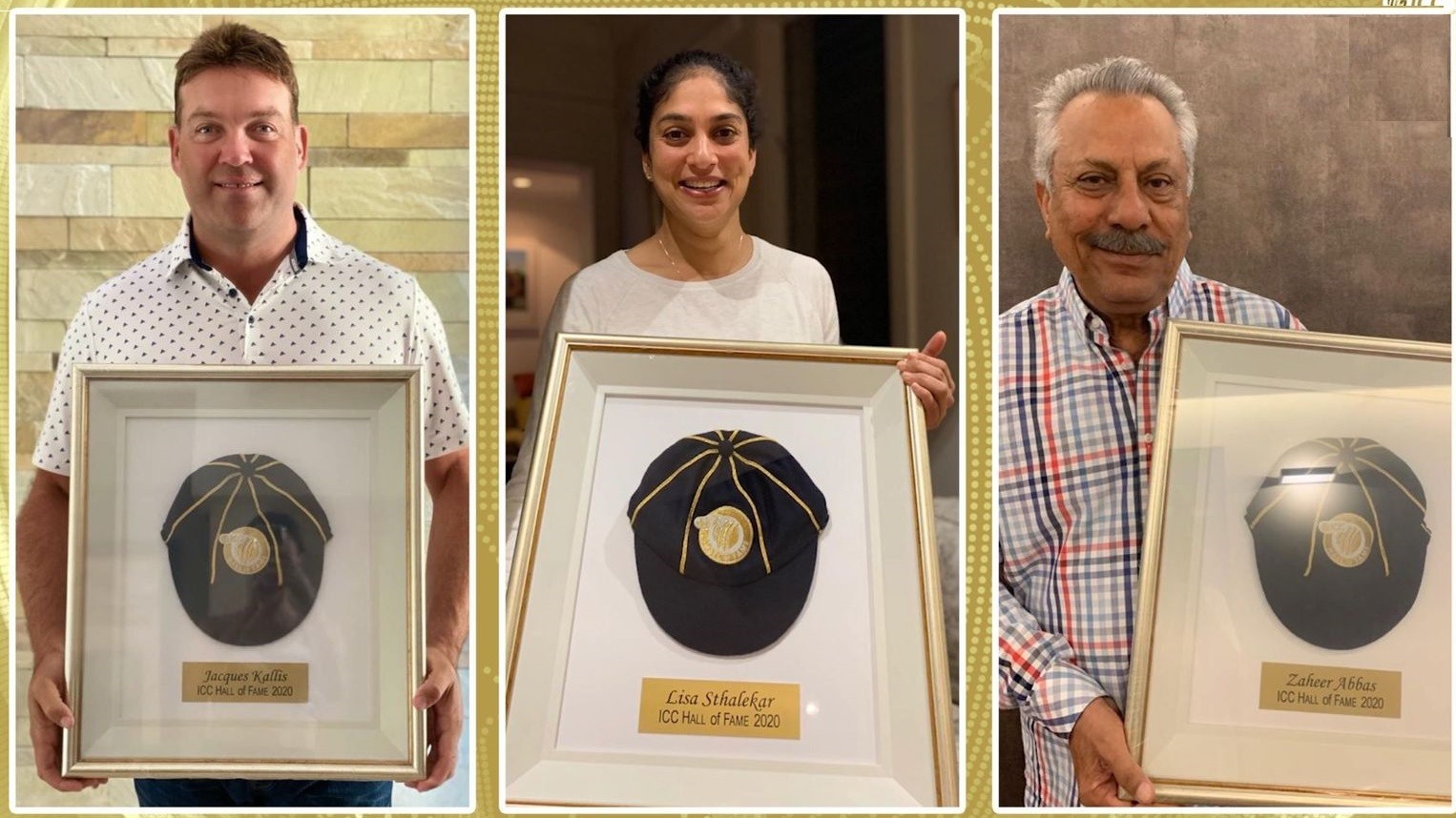 Lisa Sthalekar, Zaheer Abbas and Jacques Kallis inducted into the ICC Hall of Fame