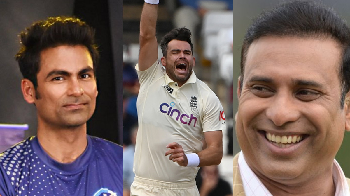 ENG v IND 2021: Kaif, Laxman congratulate Anderson on becoming the 3rd highest wicket-taker of all-time