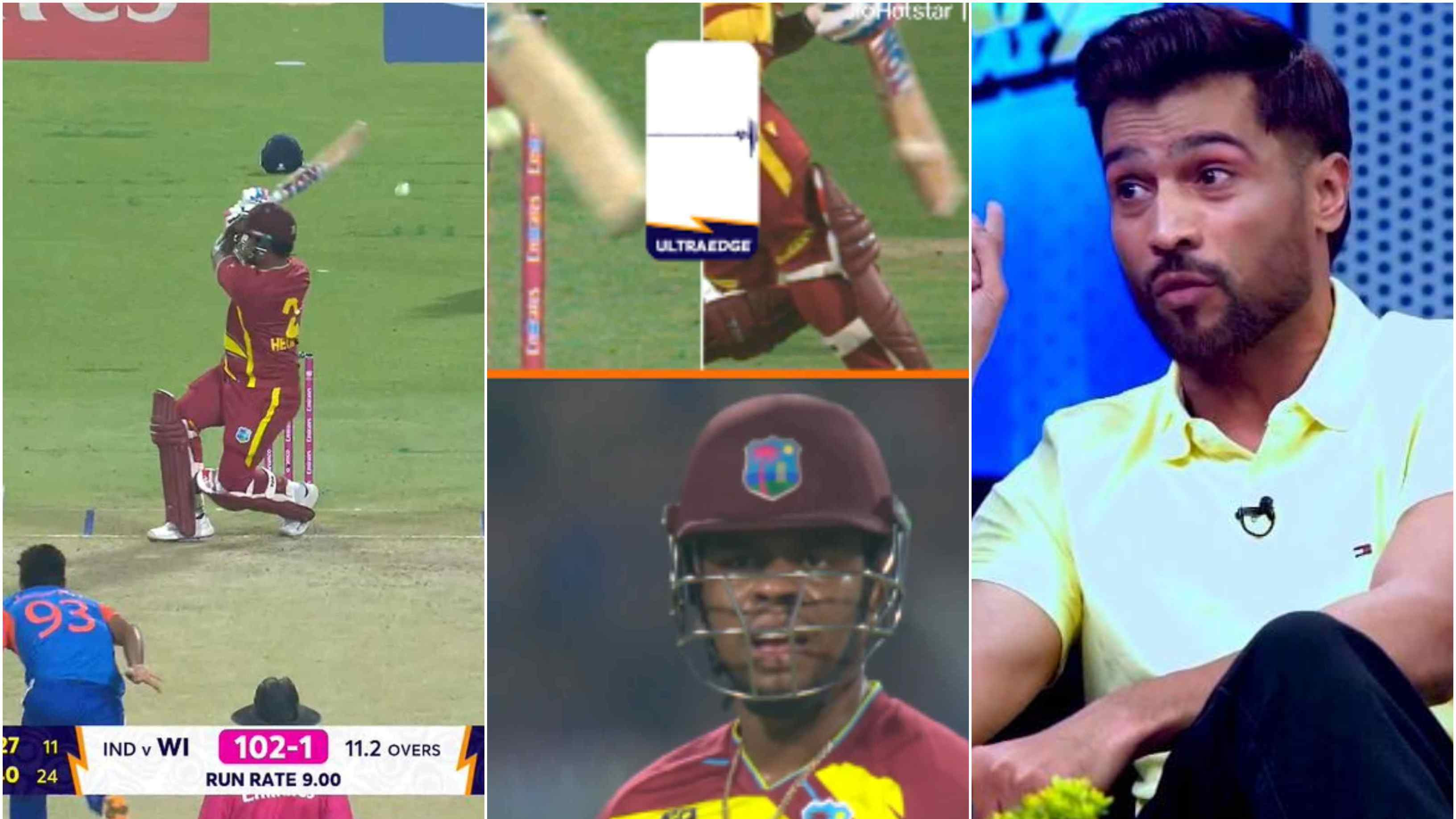 “Don't think he was out,” Amir cries foul about Hetmyer’s dismissal after his T20 World Cup prediction regarding India goes wrong