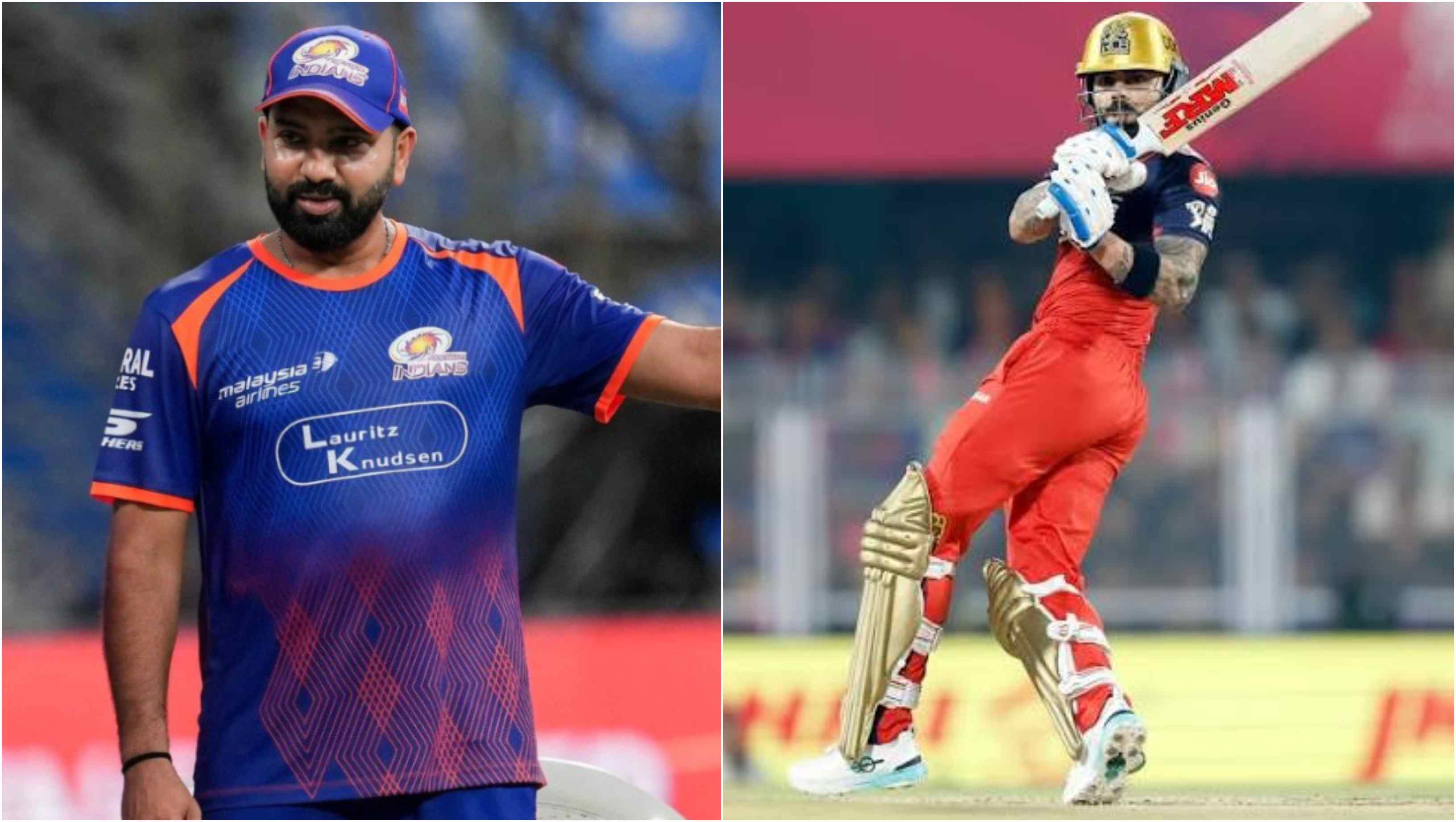 Rohit Sharma and Virat Kohli | MI/IPL