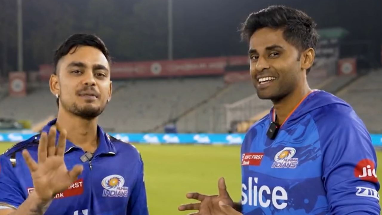 IPL 2023: WATCH- ‘Ye mera pura credit le jate hai- Ishan Kishan teases Suryakumar Yadav after MI’s win over PBKS