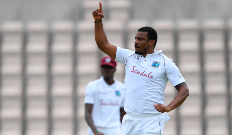 Shannon Gabriel picked 9/137 in the match | AFP
