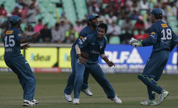 Pragyan Ojha during his time with Deccan Chargers in IPL | Getty