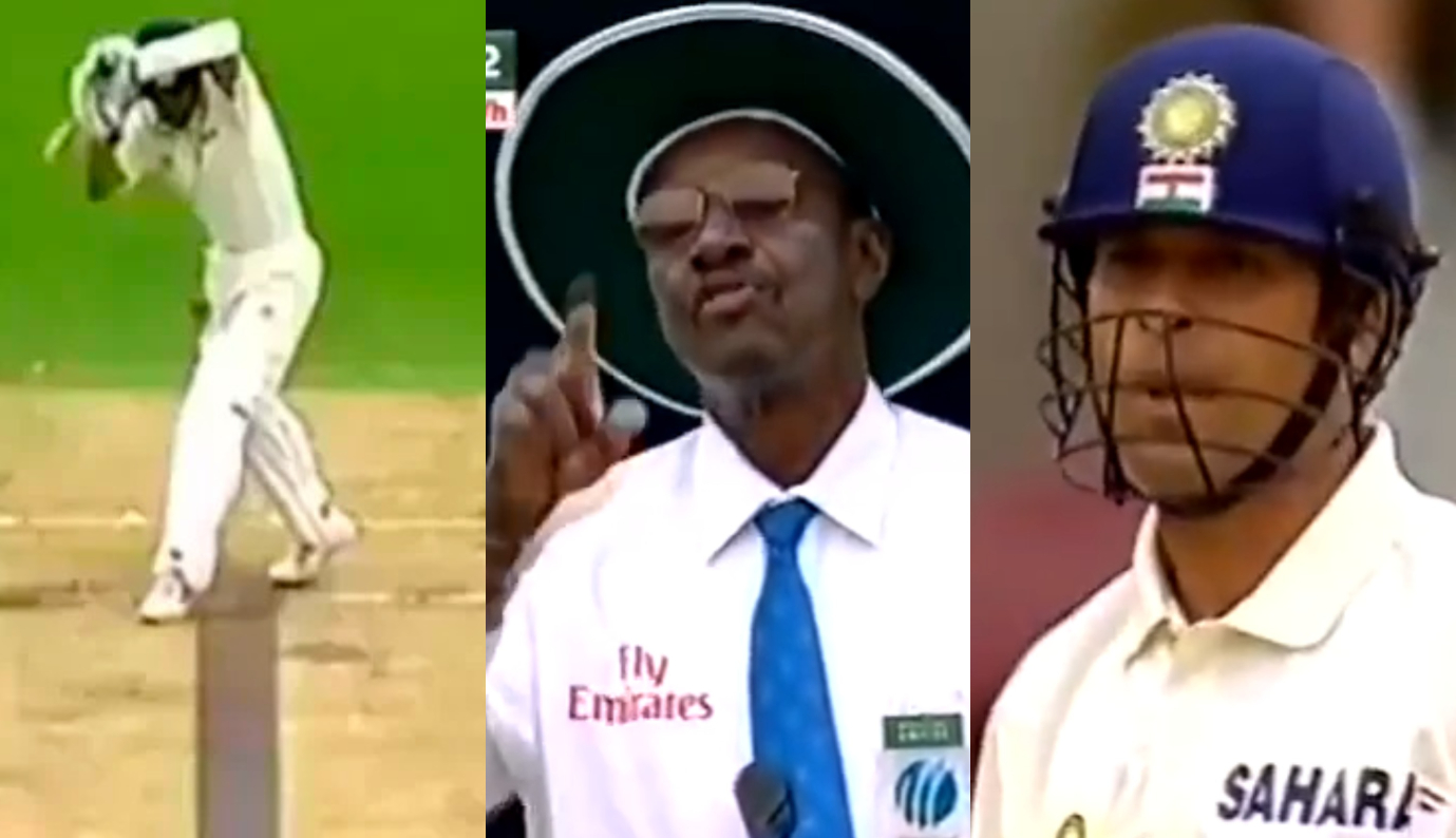 Bucknor's decision to give Tendulkar out LBW in 2003-04 Gabba test led to criticism | X