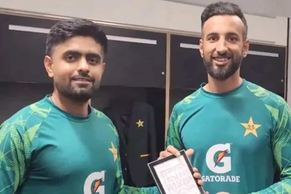 Babar Azam and Shan Masood | X
