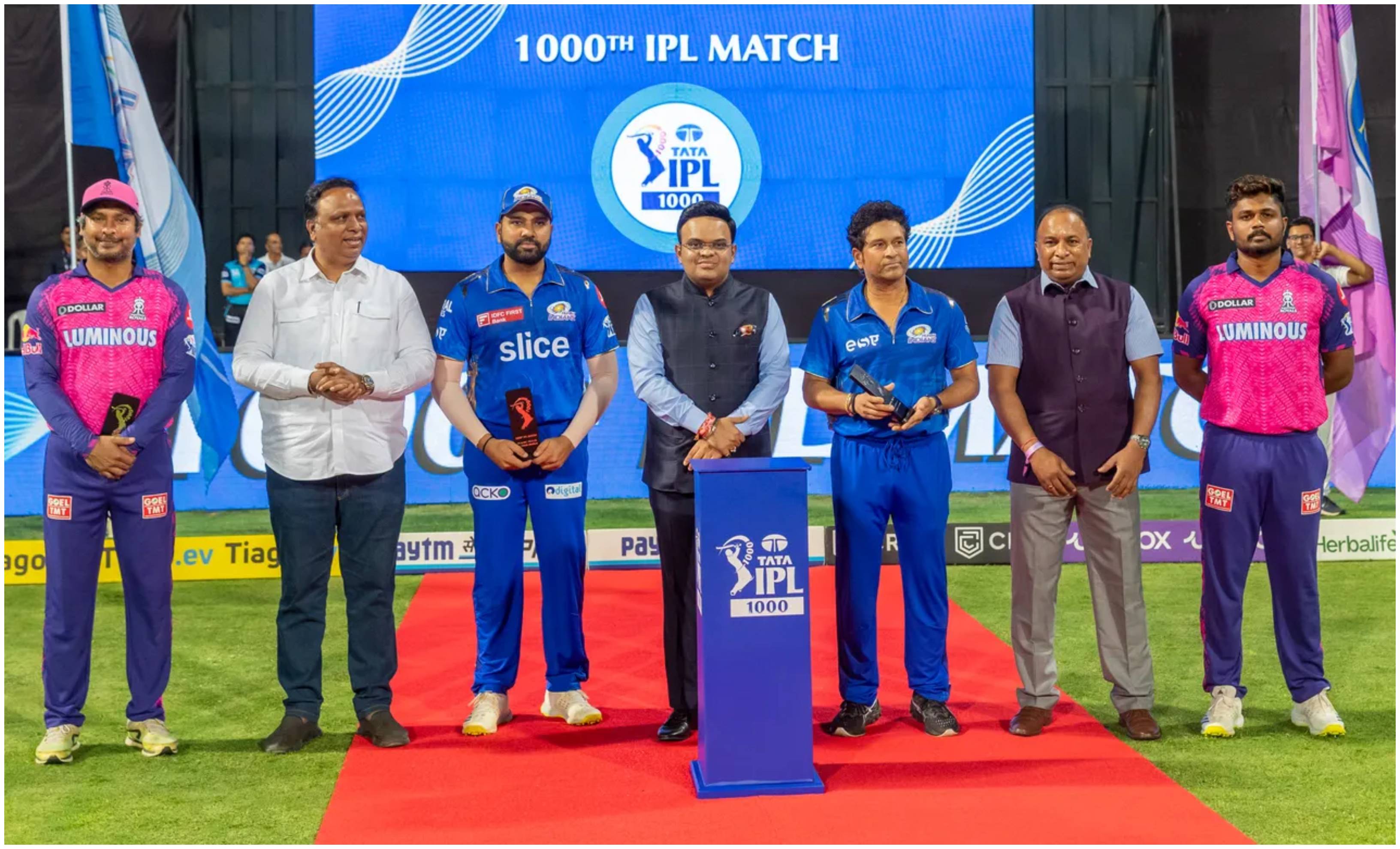 BCCI felicitated Rohit, Tendulkar, Samson and Sangakkara | BCCI-IPL