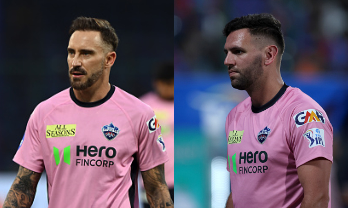 Faf du Plessis and Donovan Ferreira of Delhi Capitals | Getty