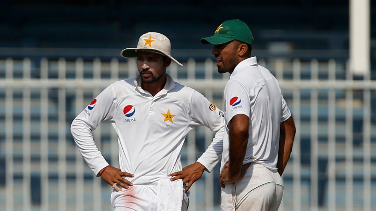Mohammad Amir and Wahab Riaz retired from Test cricket last year | AFP