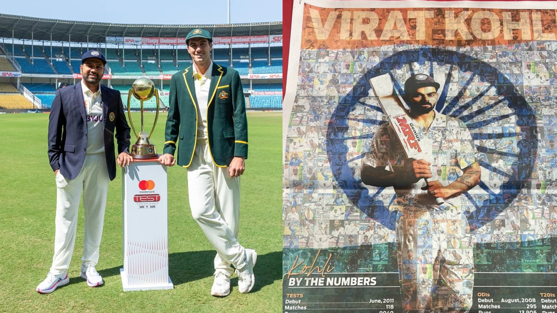 BGT 2024: Virat Kohli adorns front page as Australian media previews series with wrap in English, Hindi and Punjabi