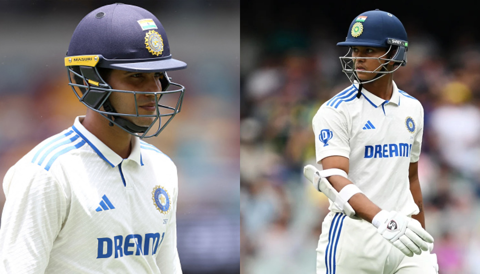 Yashasvi Jaiswal and Shubman Gill fell for single-digit scores in 3rd Test in Brisbane | Getty