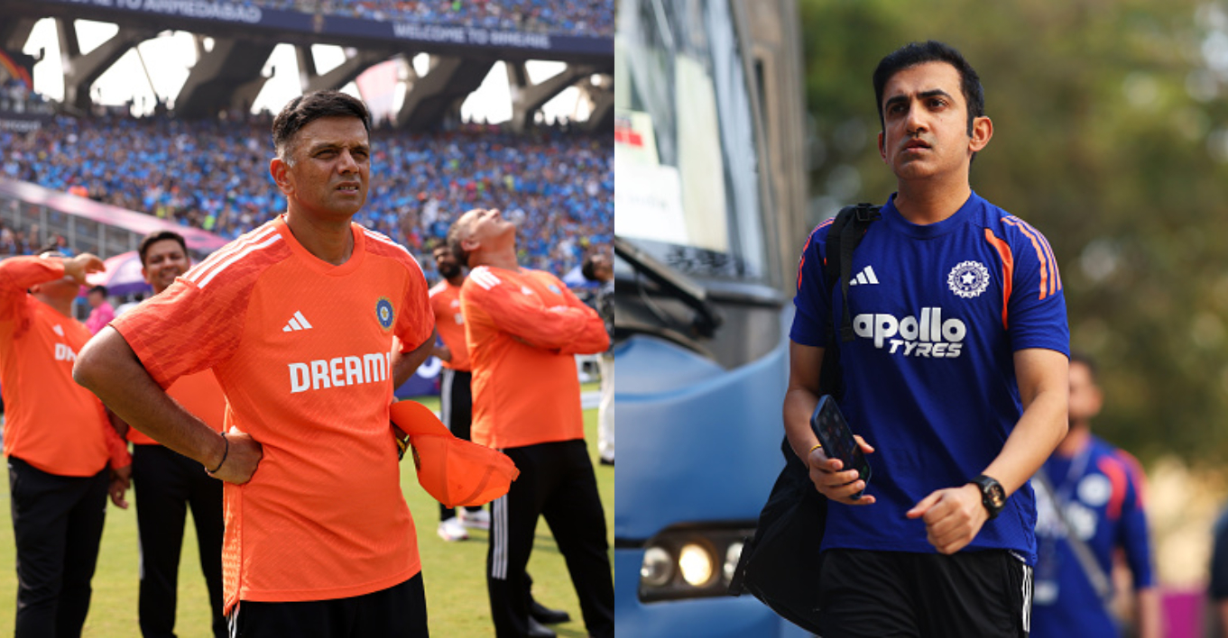 Rahul Dravid and Gautam Gambhir | Getty