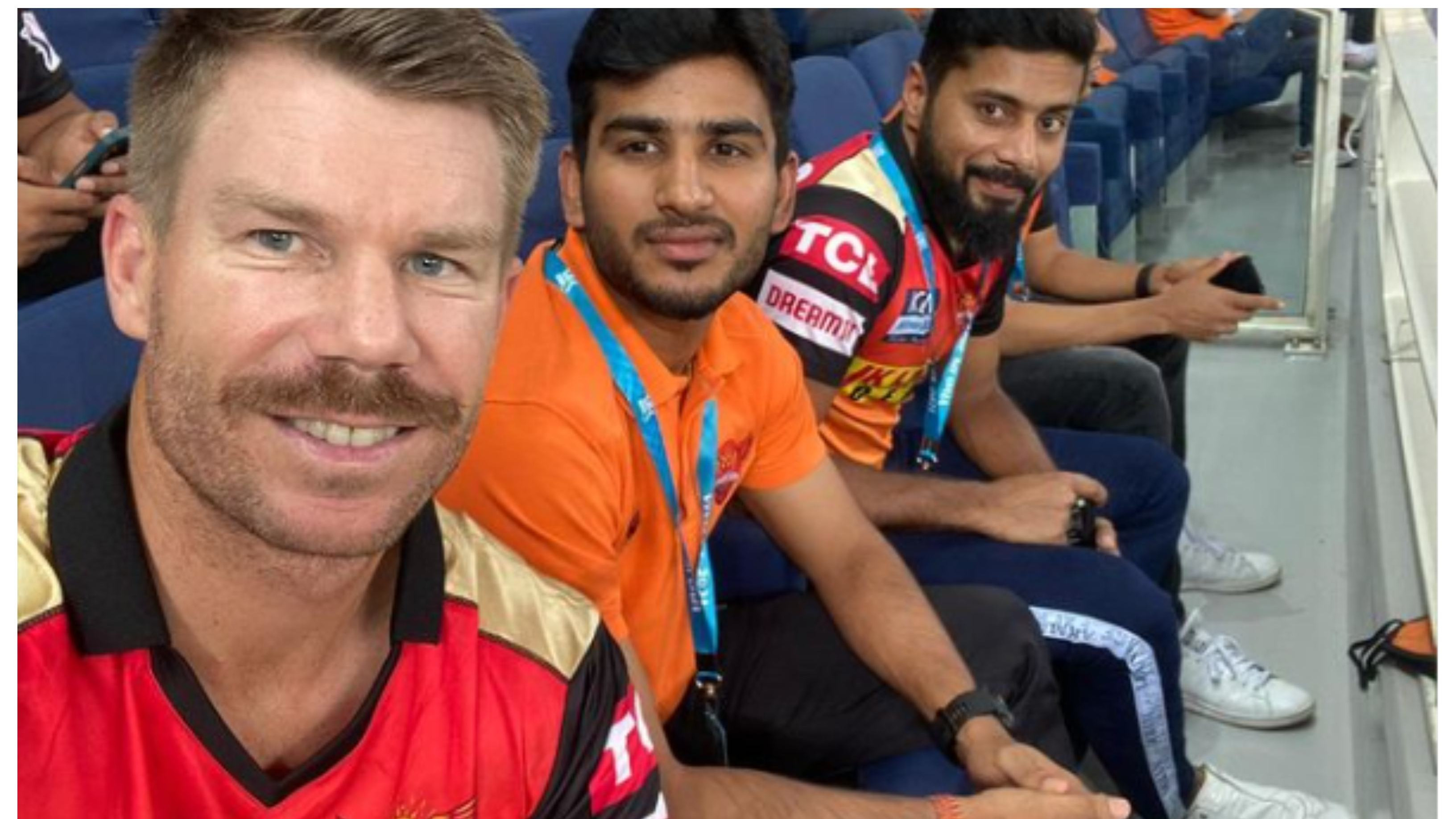 IPL 2021: David Warner shares picture from the ground during SRH vs KKR match; spotted out of SRH’s dugout