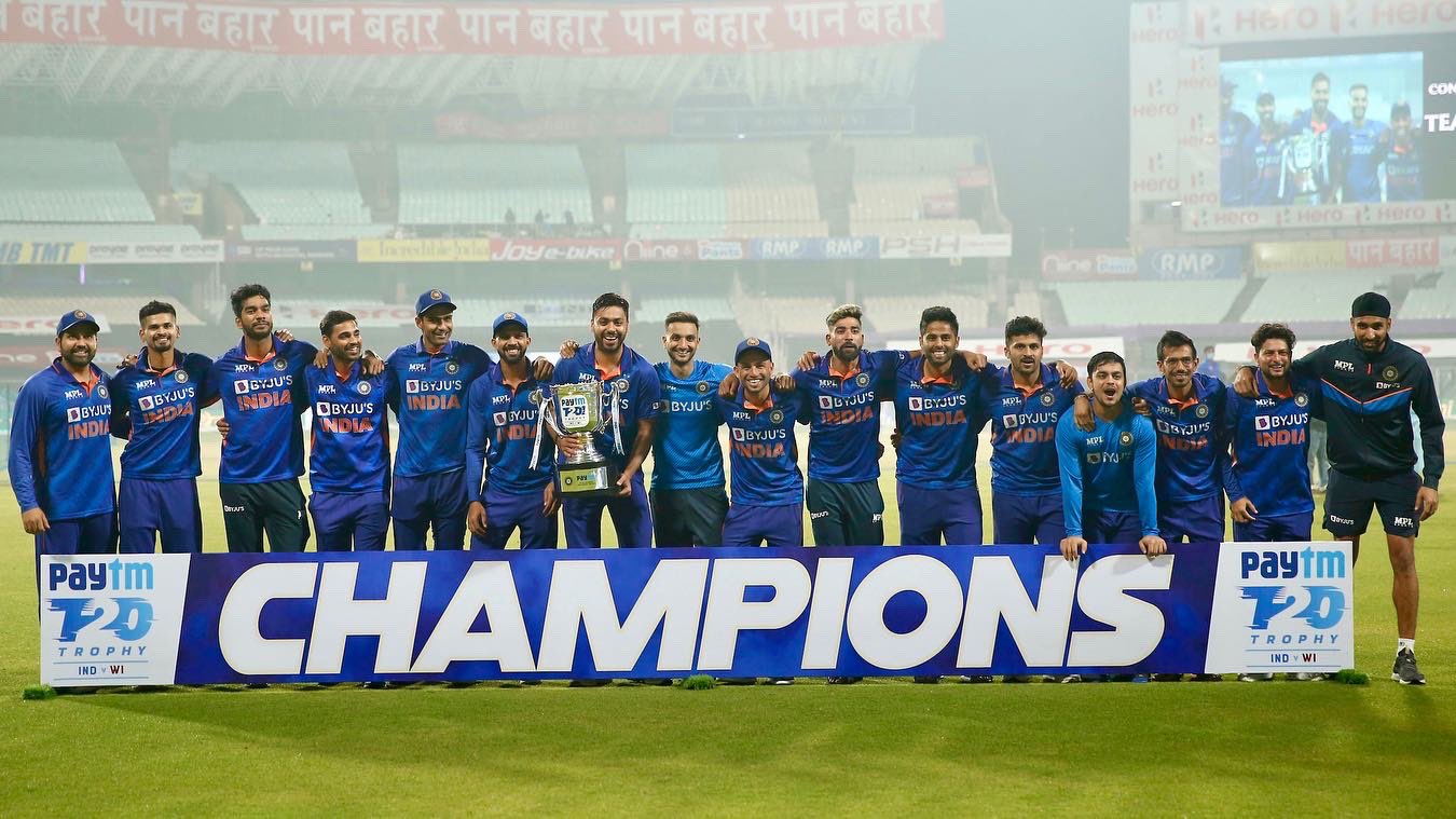 Team India became the new no.1 ranked Team in T20Is | BCCI Twitter