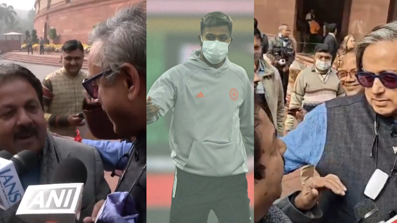 IND v SA 2025: WATCH- “Come to Kerala”- Shashi Tharoor tells BCCI VP Rajeev Shukla after 4th T20I gets called off due to fog