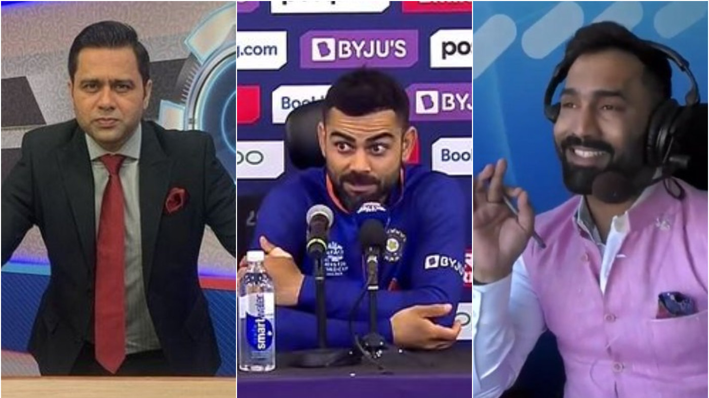 T20 World Cup 2021: Karthik, Chopra react to Kohli shutting down a journo suggesting to drop Rohit