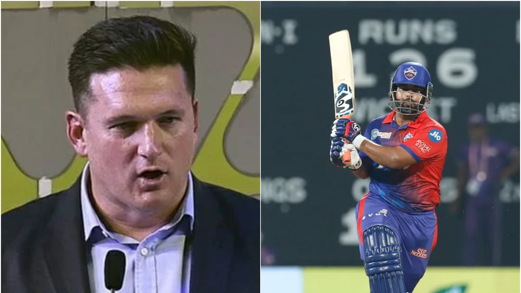 IPL 2022: “Get him up to No.3 and give him more time”, Graeme Smith calls for Rishabh Pant's batting promotion