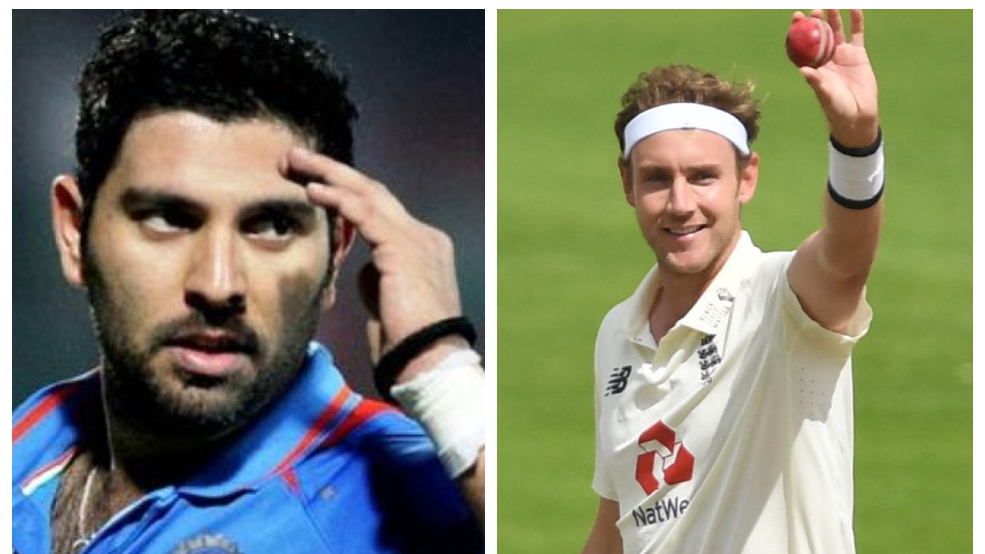 ENG v WI 2020: “You’re a legend! Hats off” – Yuvraj Singh lauds Stuart Broad for his 500 Test wickets milestone