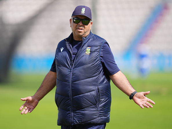 Shukri Conrad's 'grovel' comment on delayed declaration caused a huge uproar | Getty