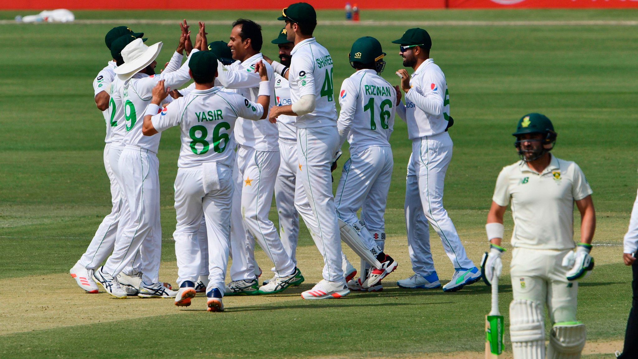 Pakistan beat South Africa by 7 wickets to win first Test match | PCB Twitter