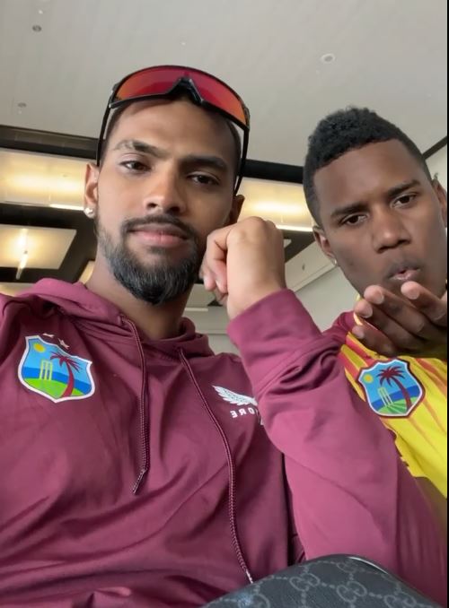 Nicholas Pooran and Akeal Hosein | Instagram