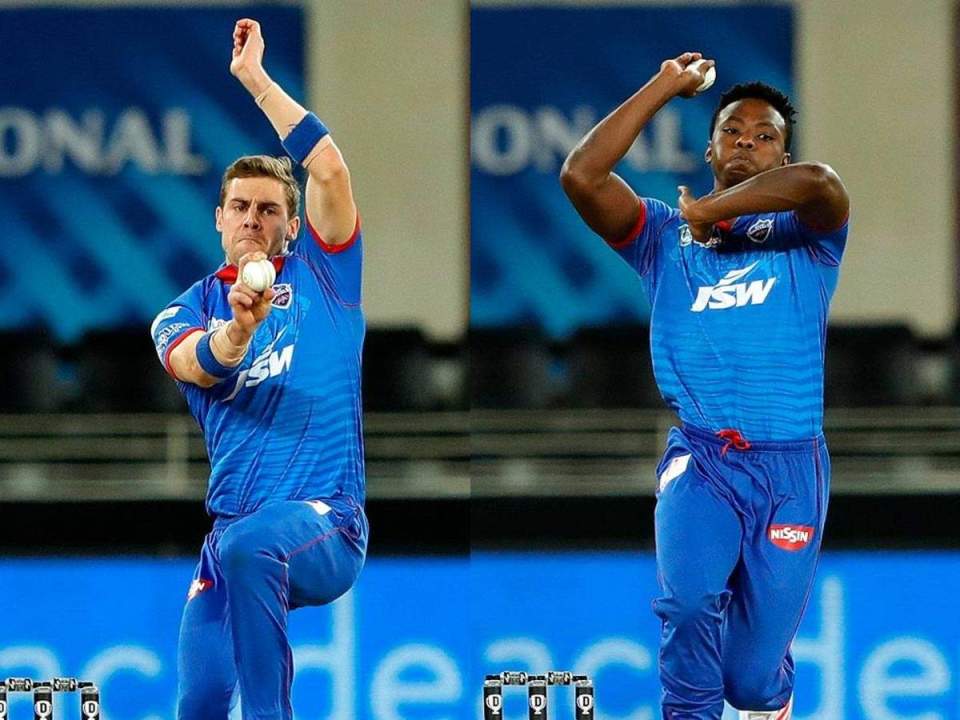 Anrich Nortje and Kagiso Rabada | IPL/BCCI