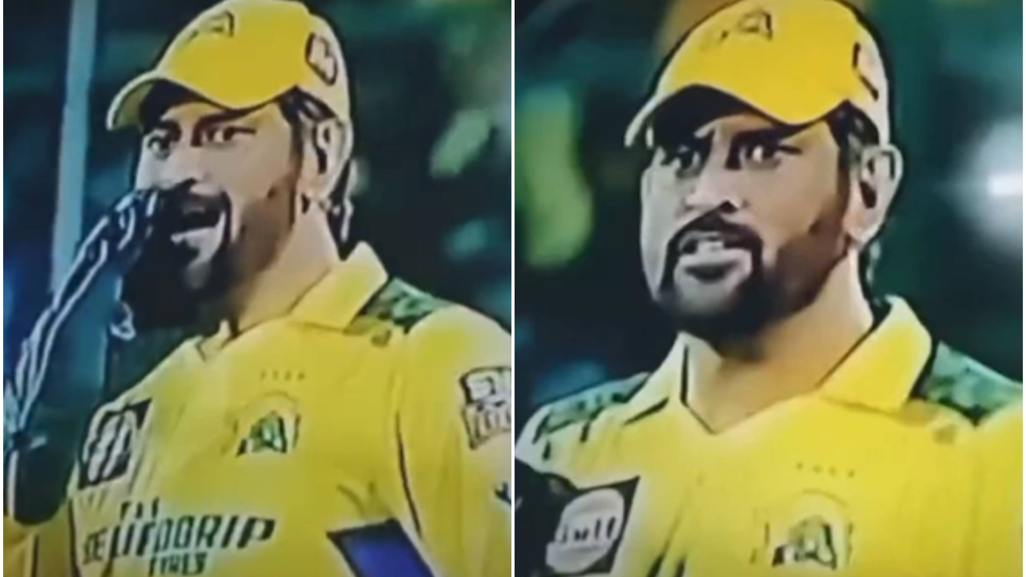 IPL 2023: WATCH – Unseen footage of MS Dhoni yelling at teammate and giving death stare goes viral