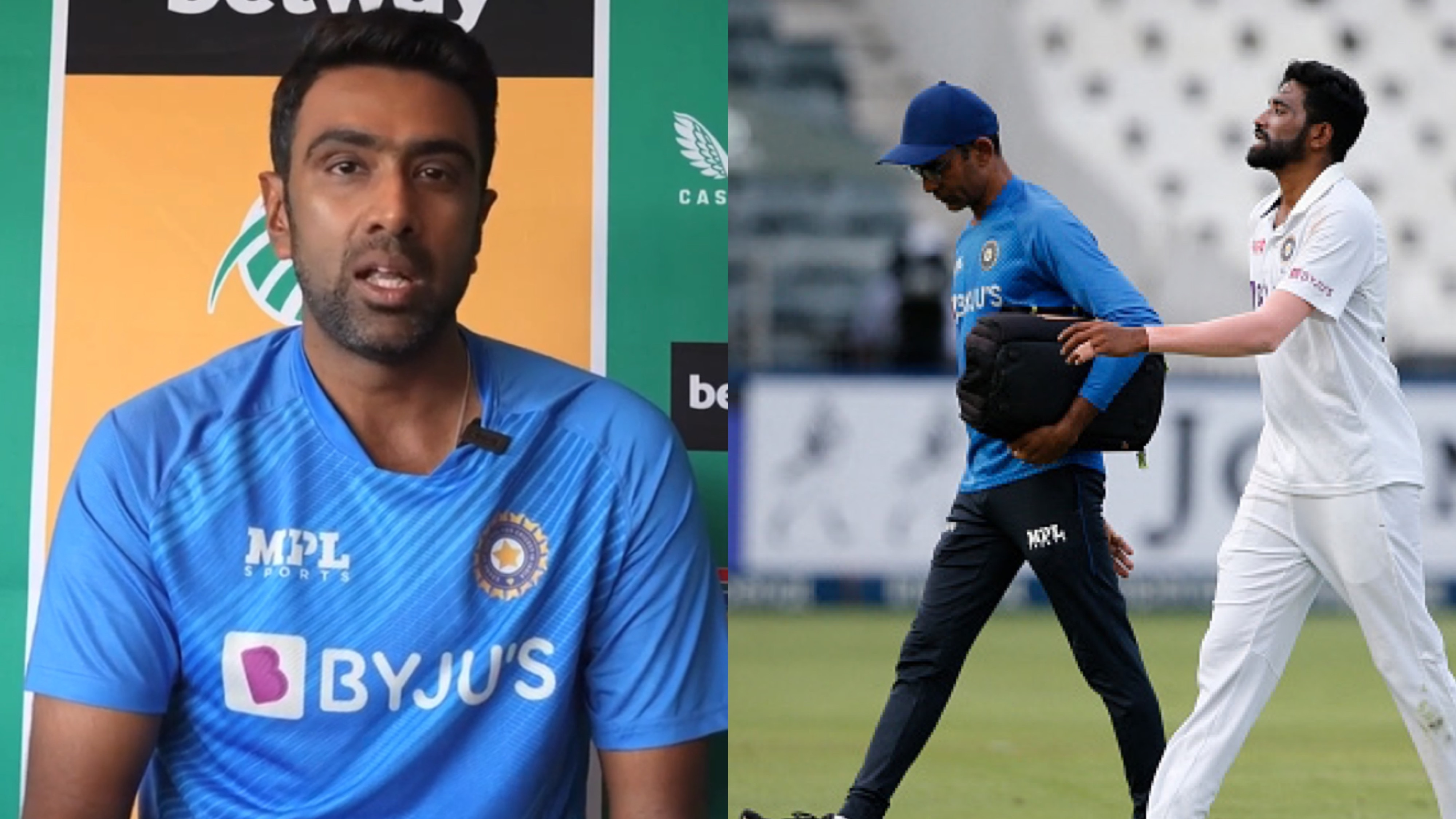 SA v IND 2021-22: Hoping Siraj will come out and give his best - R Ashwin 