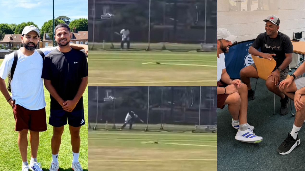 ENG v IND 2026: WATCH- Rohit Sharma working hard in London to prepare for England ODI series