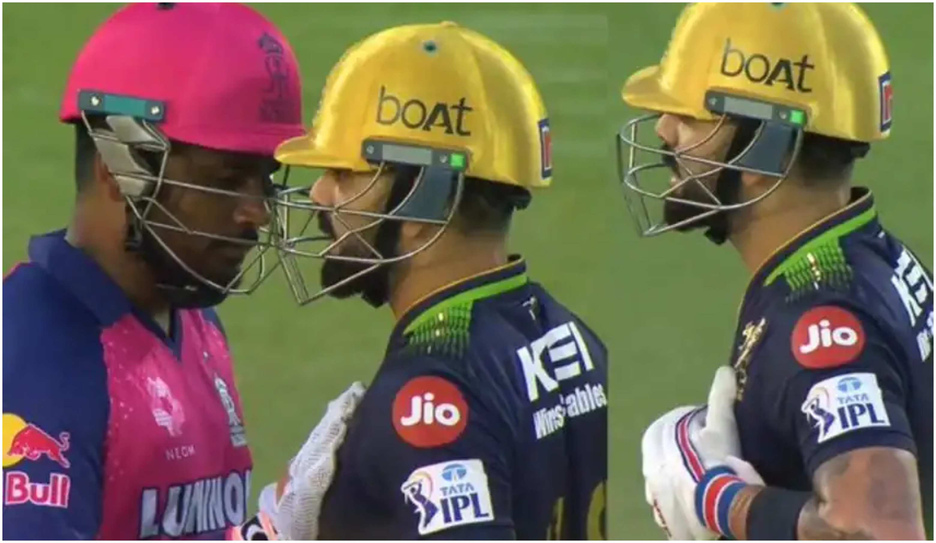 Virat Kohli and Sanju Samson | X