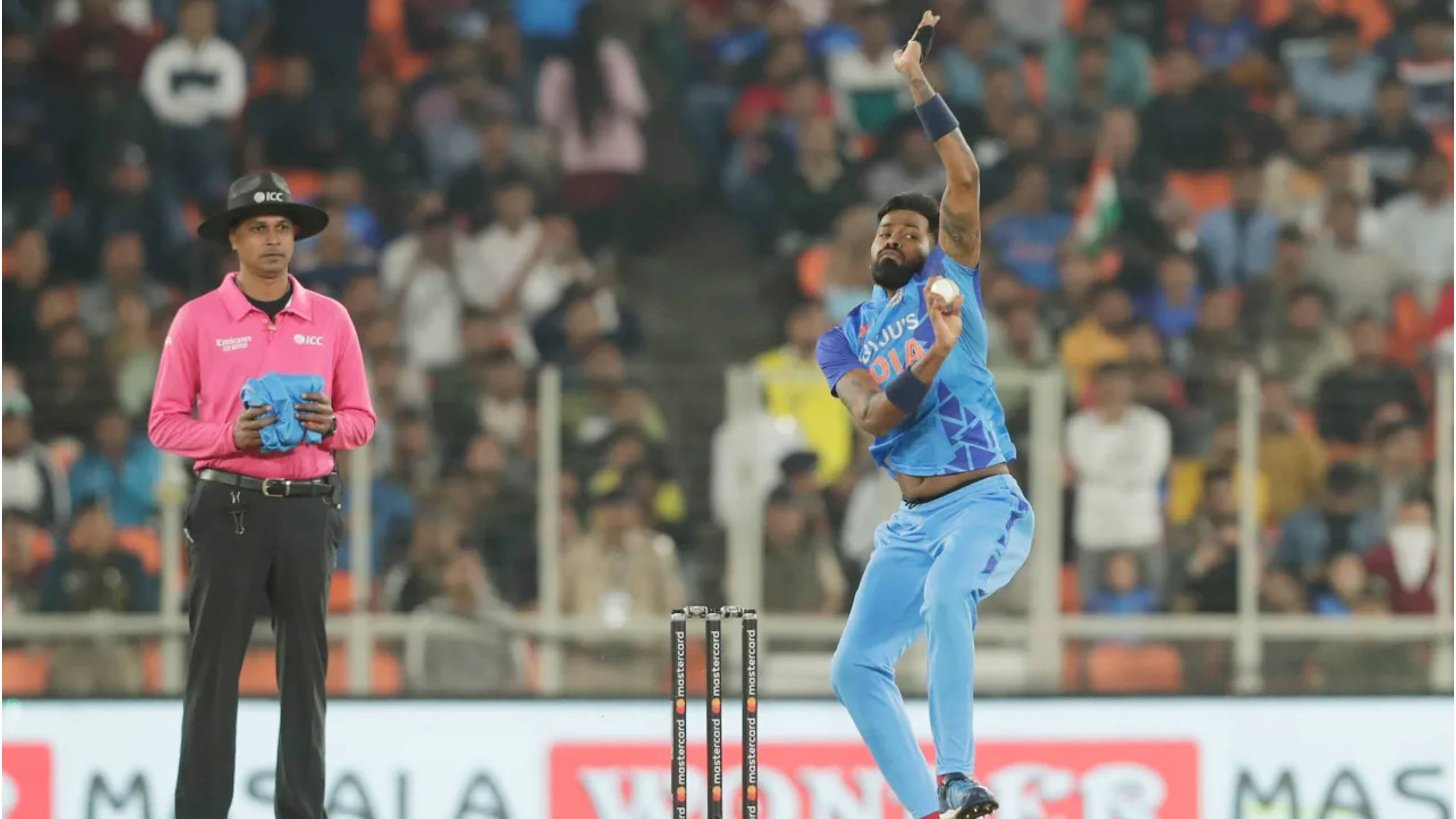 Hardik Pandya rises to No. 2 spot in ICC T20I rankings for all-rounders