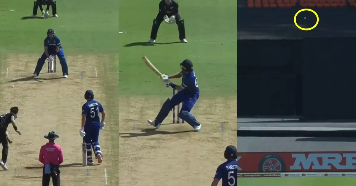 Joe Root's reverse scoop six to Trent Boult | ICC instagram