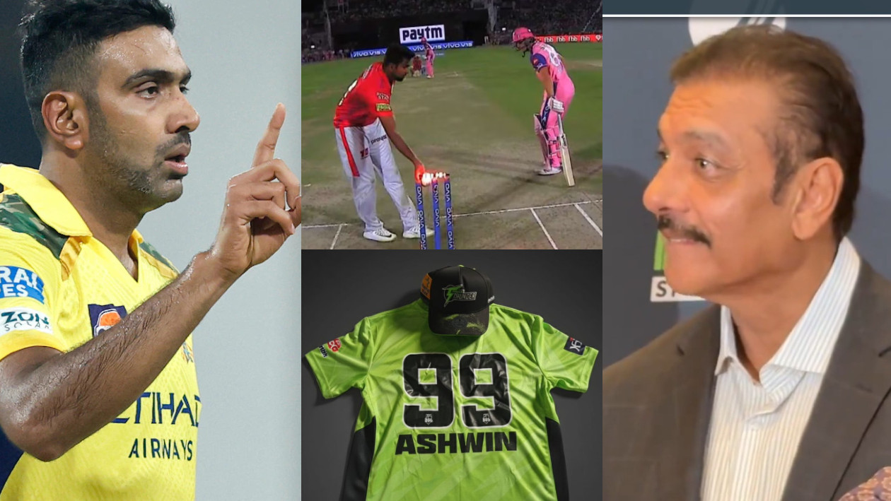 WATCH- “Don't leave your crease”- Ravi Shastri warns batters as R Ashwin forays into BBL for the first time