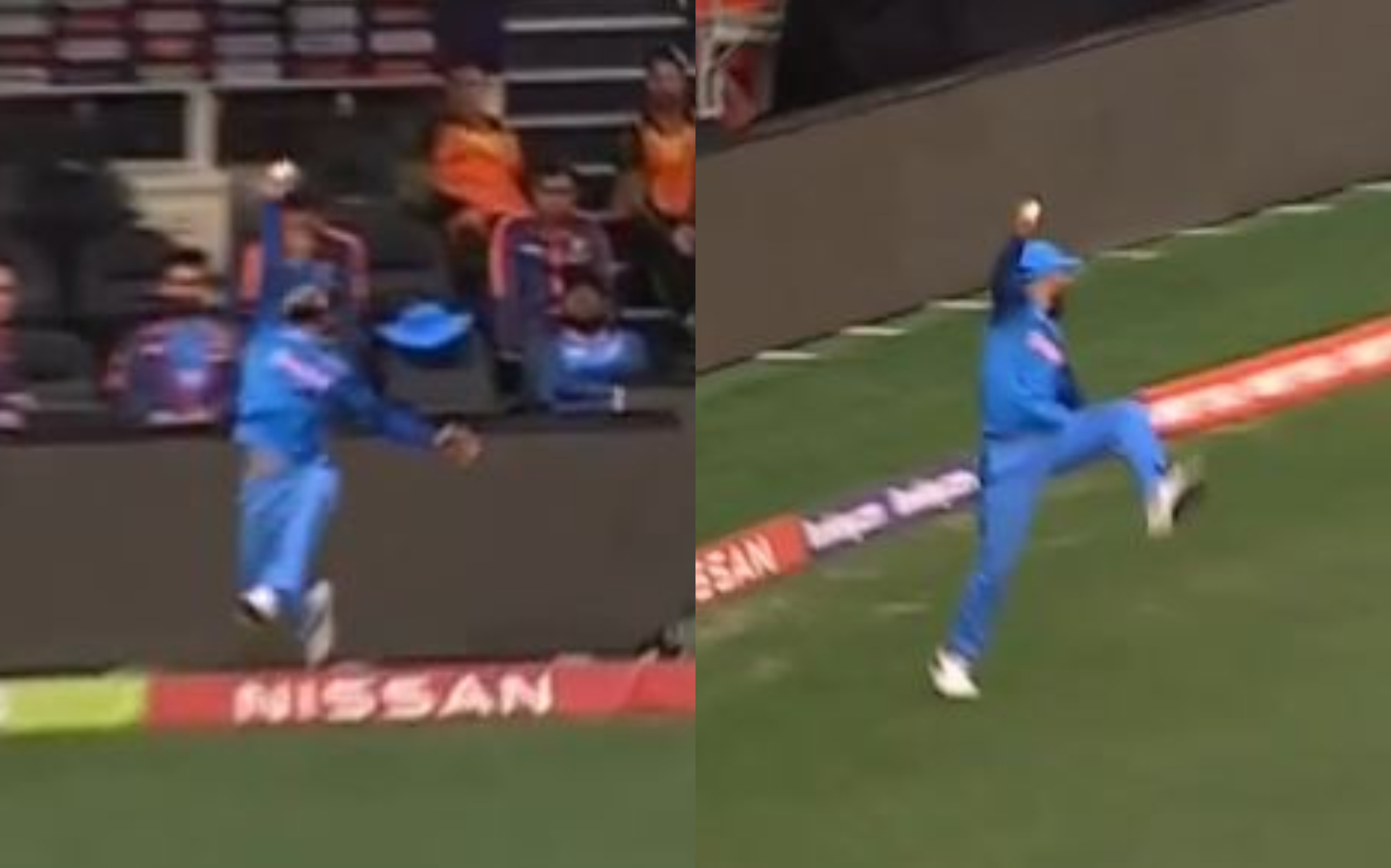Virat Kohli took a one-handed blinder |ICC Instagram
