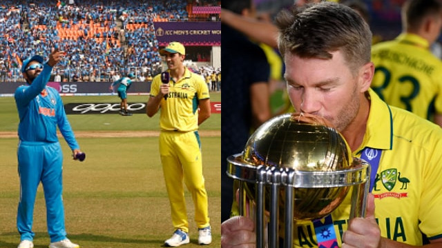 CWC 2023: David Warner reveals why Australia chose to chase in the final against India