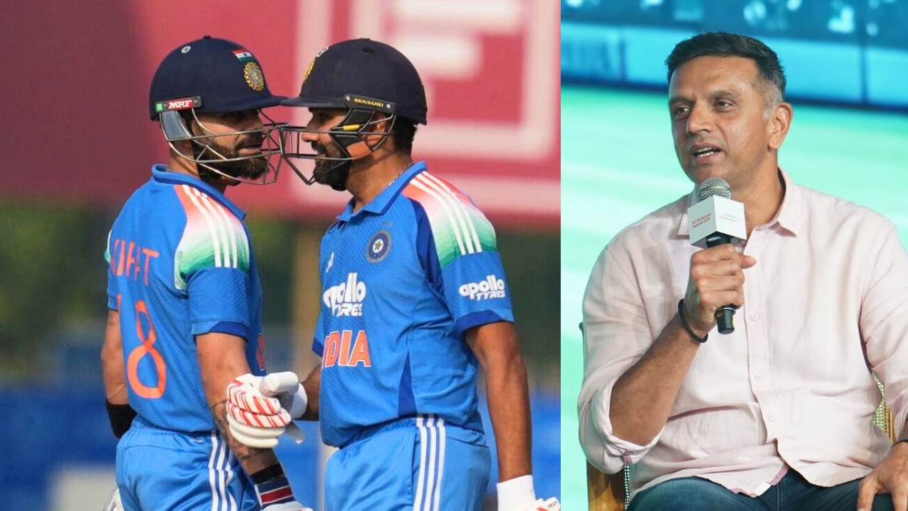 Dravid feels it will be difficult for India to replace stars like Rohit, Kohli and Ashwin | X/ Getty