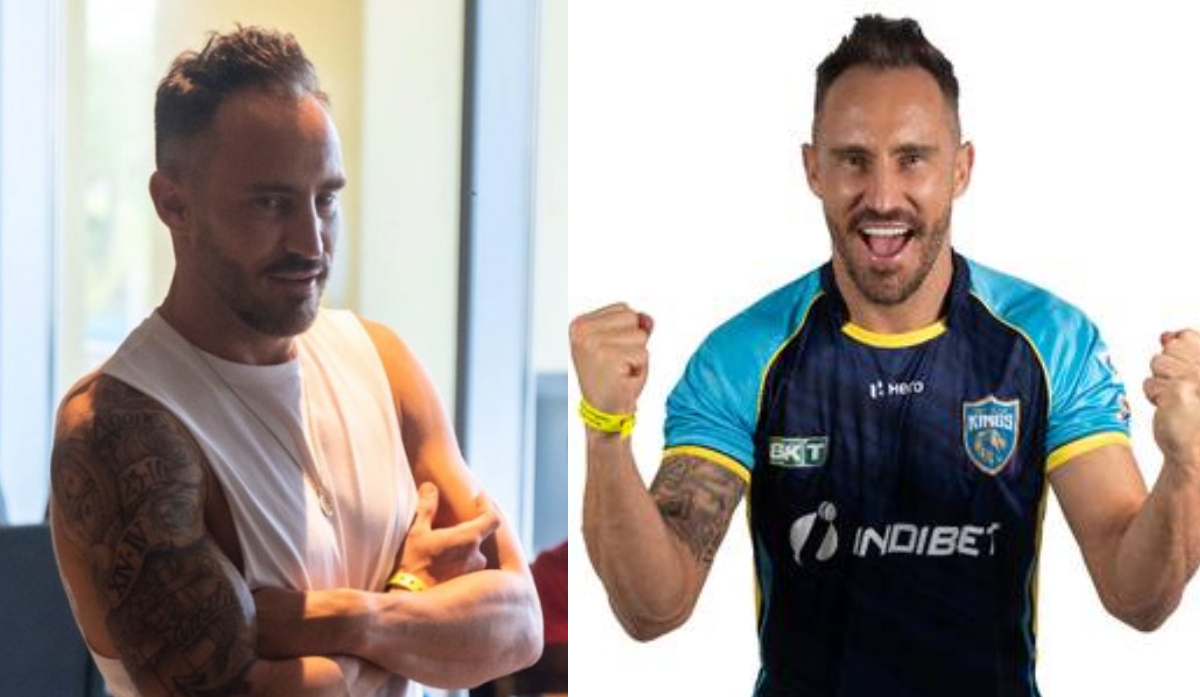 Faf du Plessis joined the Saint Lucia Kings for the CPL 2021 | Twitter