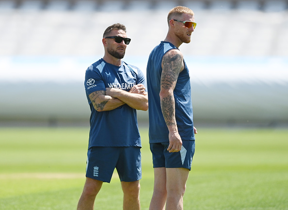Ben Stokes and Brendon McCullum | Getty