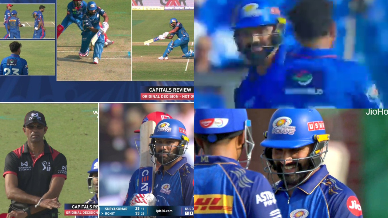 IPL 2026: Rohit Sharma tricks DC into taking a review; laughs after Axar, Kuldeep and Rahul oblige