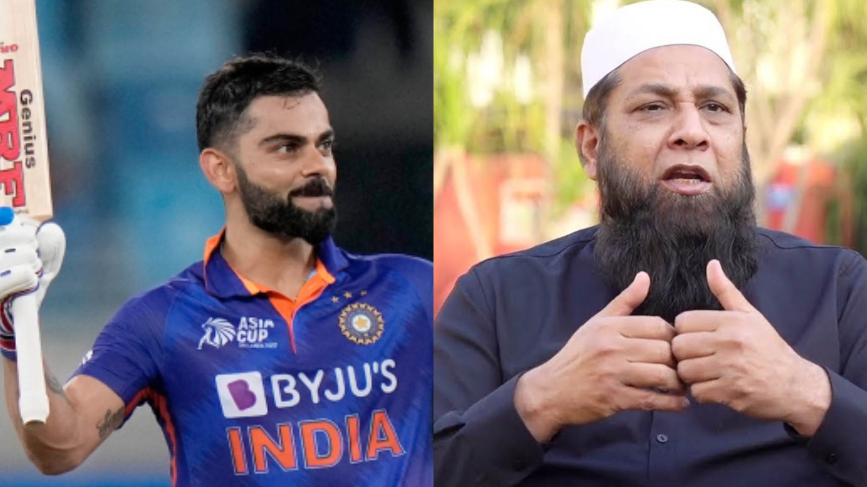Asia Cup 2022: 'Meherbaan badi der ki aate aate'- Inzamam Ul Haq praises Virat Kohli after his maiden T20I ton